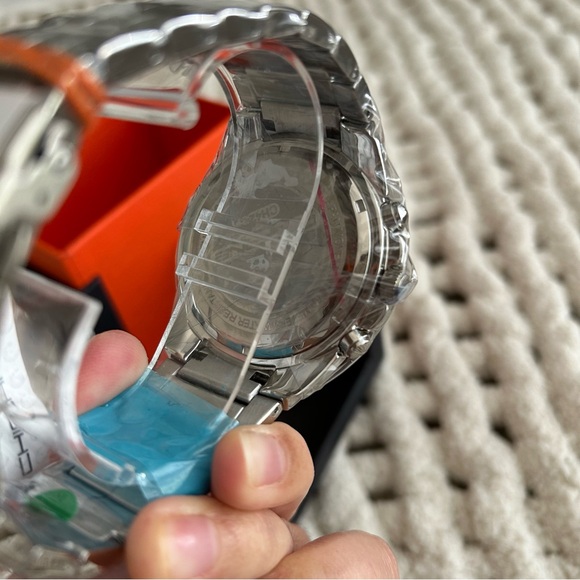 NWT Chicane Chronograph CH4243 Stainless Steel Men's Watch - Picture 6 of 14